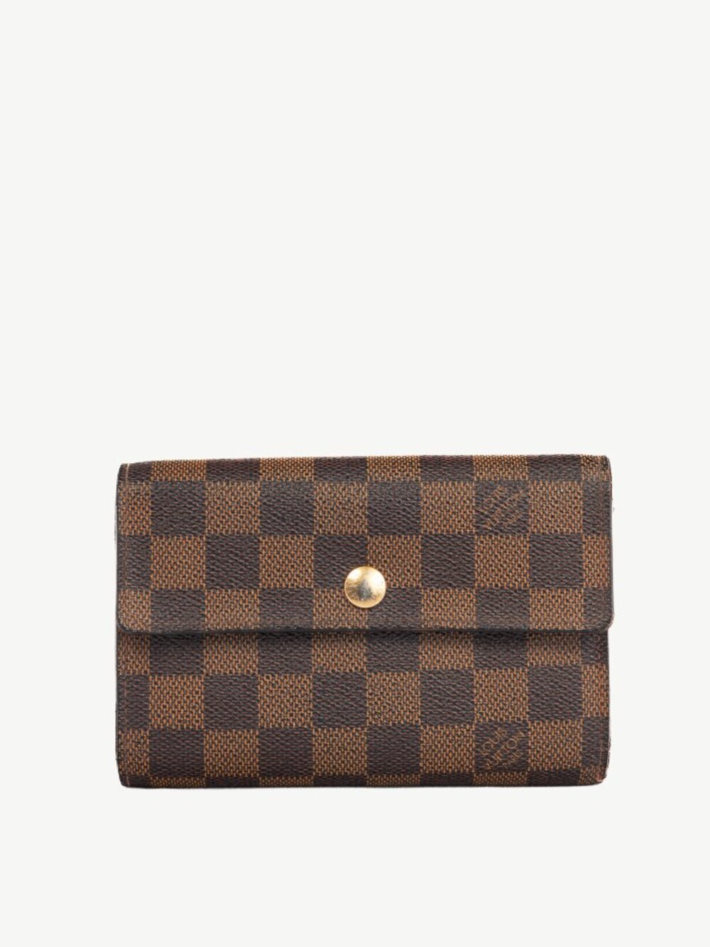 Louis Vuitton Alexandra Damier Ebene Portefeuille Wallet